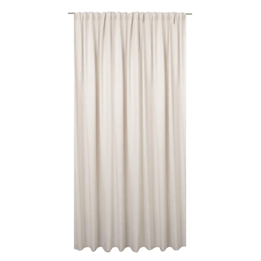 Фото 2 Штора на ленте со скрытыми петлями Калифорния 200x280 см цвет бежевый Фото 2 Штора на ленте со скрытыми петлями Калифорния 200x280 см цвет бежевый