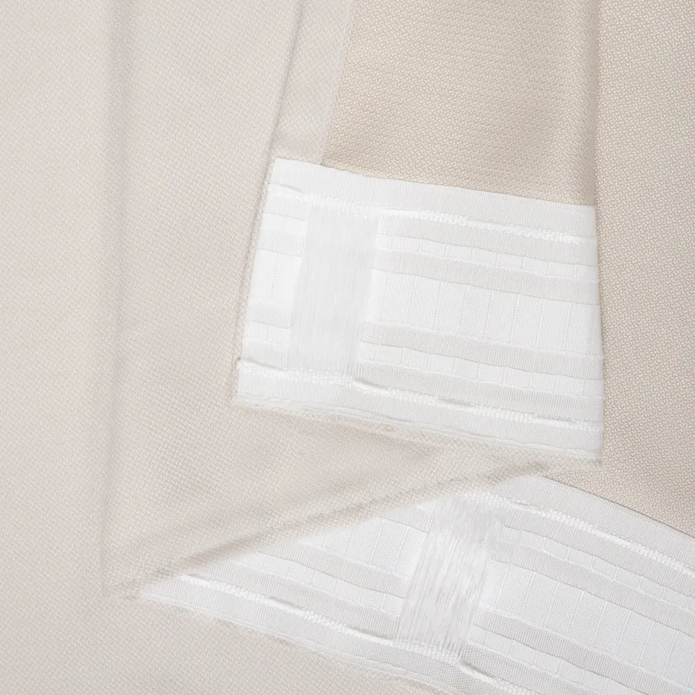 Фото 6 Штора на ленте со скрытыми петлями Калифорния 200x280 см цвет бежевый Фото 6 Штора на ленте со скрытыми петлями Калифорния 200x280 см цвет бежевый