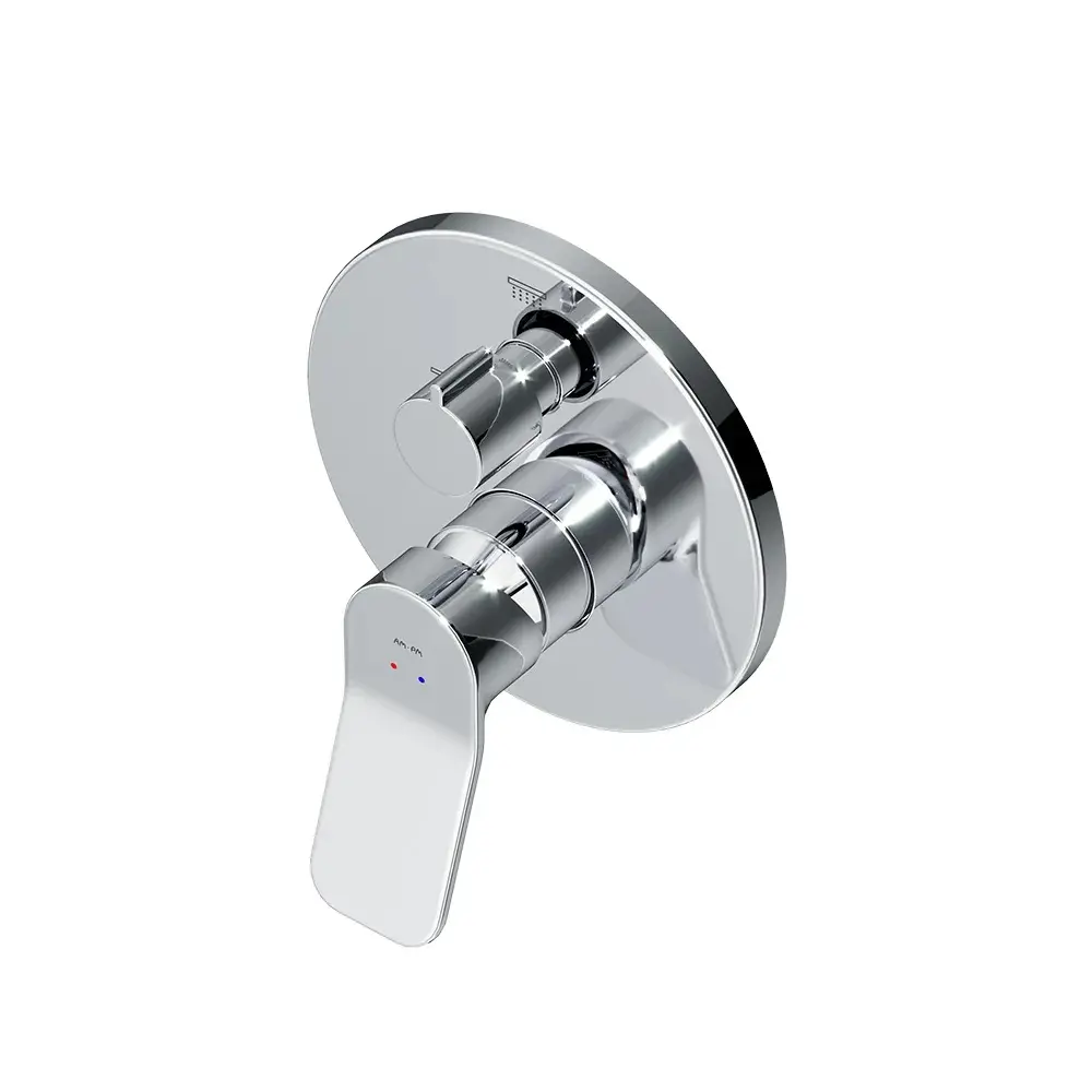 Фото 6 Душевая система встроенный Am.pm X-Joy FB85A3RH40 с тропическим душем с термостатом с изливом цвет хром