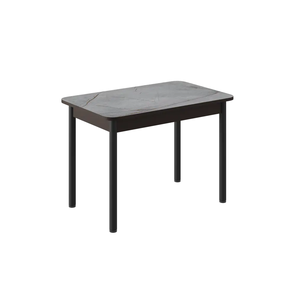 Фото Стол прямоугольный Вв-мебель УТ-00152330 110x70 см лдсп цвет черный/каспий серый/венге Фото Стол прямоугольный Вв-мебель УТ-00152330 110x70 см лдсп цвет черный/каспий серый/венге