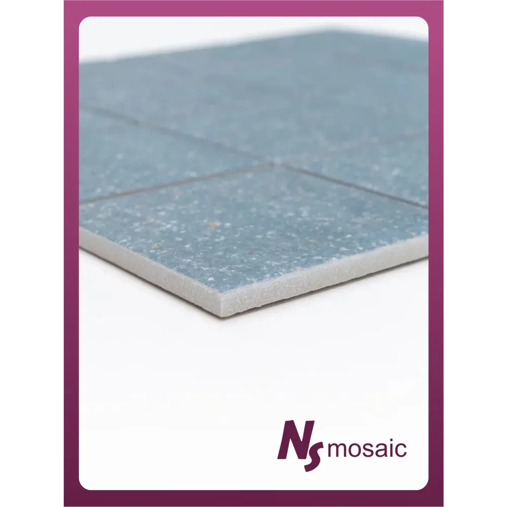 Фото 5 Декоративная мозаика Nsmosaic P-564 NS08PL0226 30.6x30.6см цвет Синий