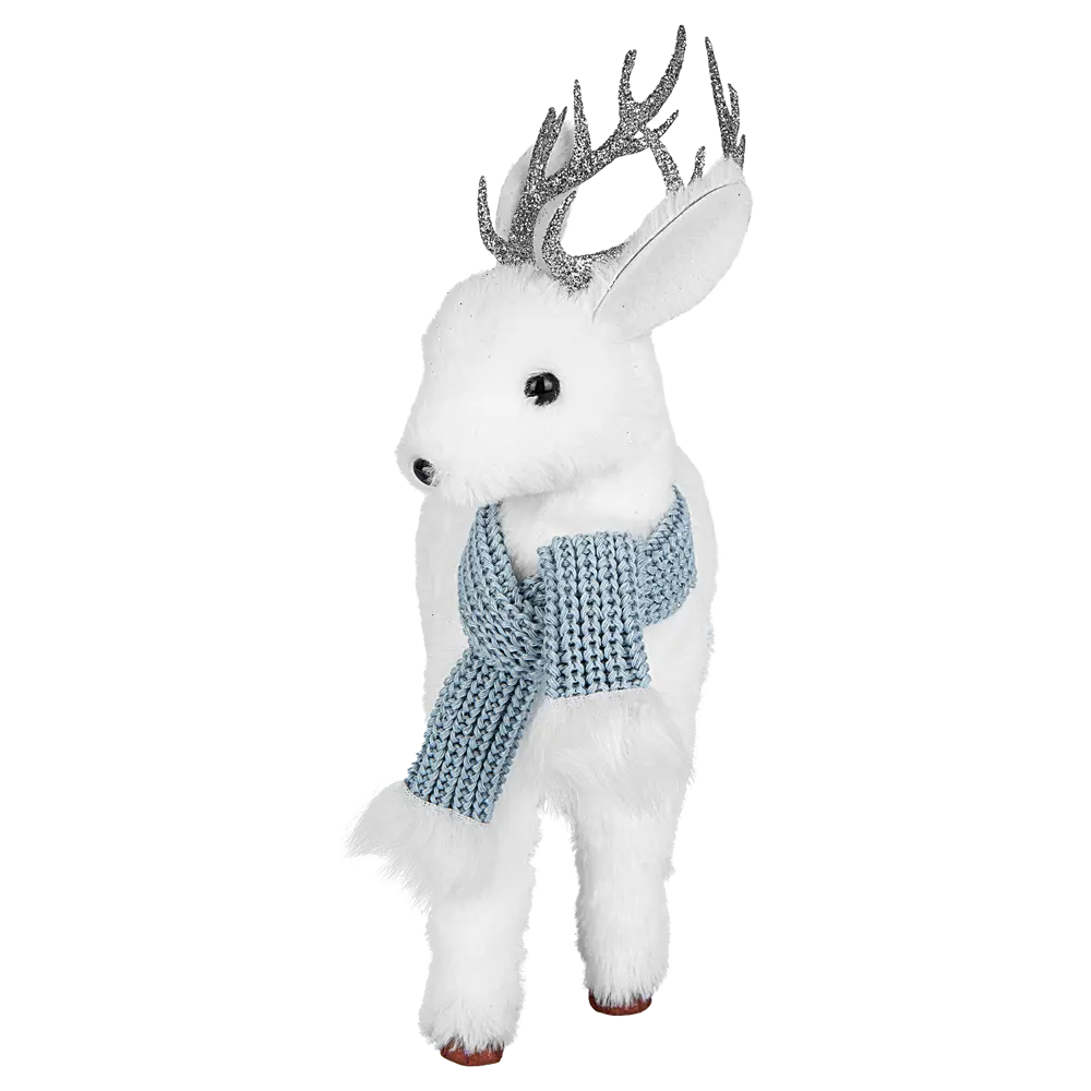 Фото 4 Фигура декоративная KREAFORTA Олень 22 см белый Фото 4 Фигура декоративная KREAFORTA Олень 22 см белый