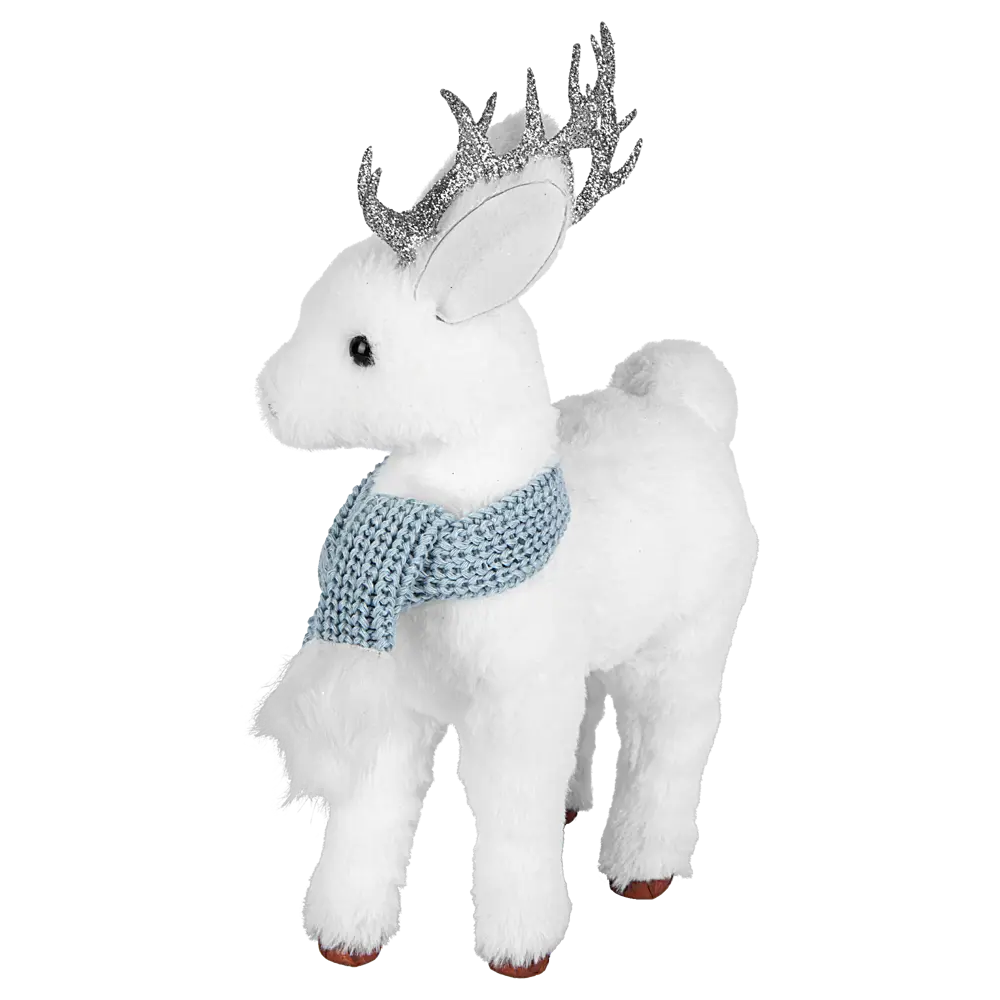 Фото 3 Фигура декоративная KREAFORTA Олень 22 см белый Фото 3 Фигура декоративная KREAFORTA Олень 22 см белый