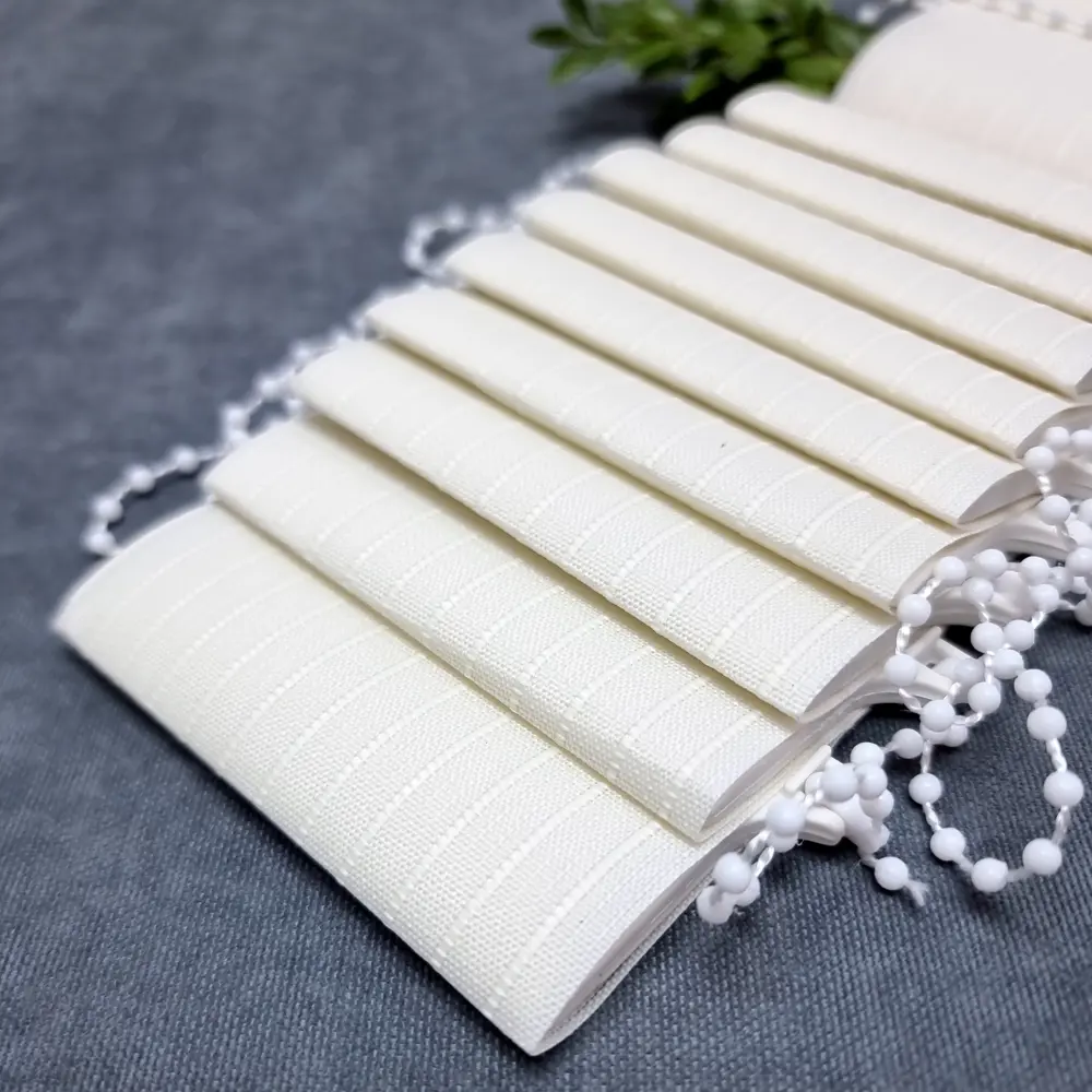 Фото 5 Ламели для вертикальных жалюзи Бинар Лайн 25 шт 210 см цвет бежевый