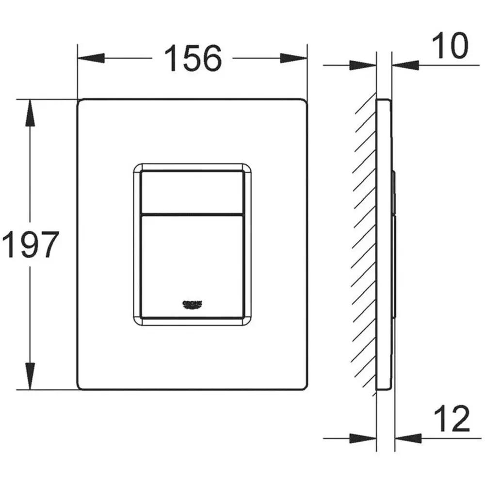 Фото 8 Инсталляция GROHE Rapid SL 3 в 1 с клавишей смыва Skate Cosmopolitan альпин-белый (38772SH0) и унитаз 48x36 Vortex белый глянцевый конус Фото 8 Инсталляция GROHE Rapid SL 3 в 1 с клавишей смыва Skate Cosmopolitan альпин-белый (38772SH0) и унитаз 48x36 Vortex белый глянцевый конус
