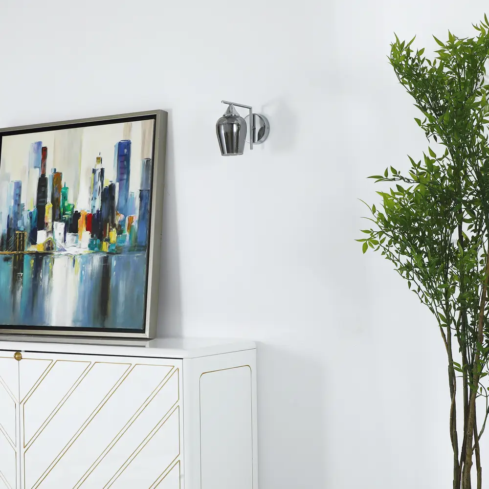 Фото 10 Светильник бра настенный Schaffner Libre цвет хром Фото 10 Светильник бра настенный Schaffner Libre цвет хром