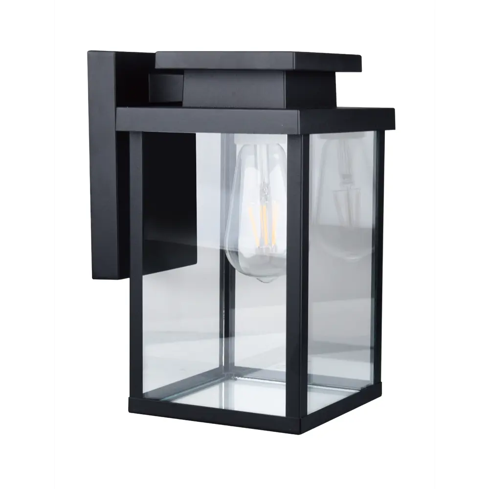 Фото Светильник уличный настенный KREAFORTA Bulaon 60 Вт IP44 цвет черный