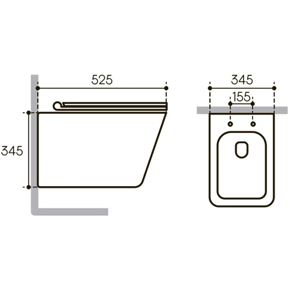 Фото 16 Инсталляция GROHE Solido 3 в 1 с клавишей смыва Even фантомный черный (38811KF0) и унитаз Long 52.5x34.5 Vortex Soft-Close белый матовый квадрат Фото 16 Инсталляция GROHE Solido 3 в 1 с клавишей смыва Even фантомный черный (38811KF0) и унитаз Long 52.5x34.5 Vortex Soft-Close белый матовый квадрат