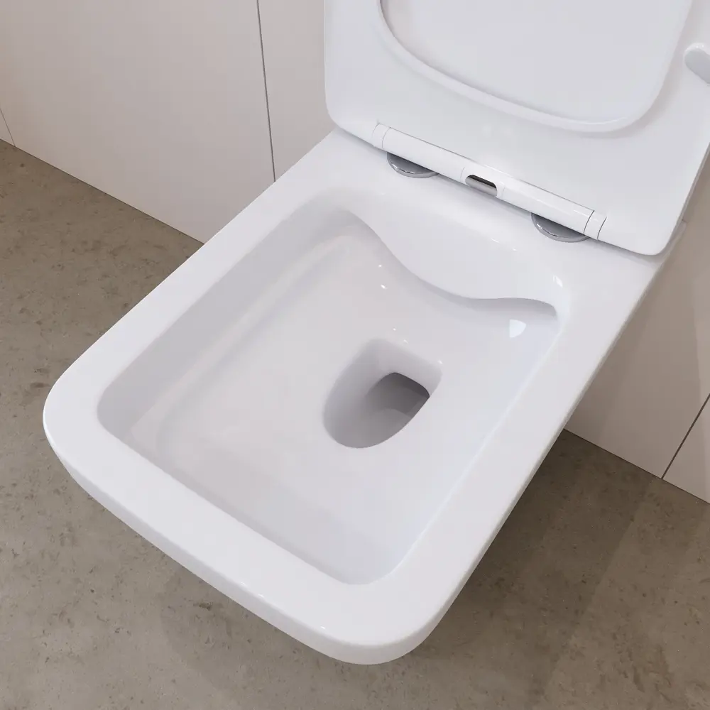 Фото 13 Инсталляция GROHE Rapid SL с клавишей 3 режима с клавишей матовый хром и унитаз подвесной ADT 52x37 белый глянцевый квадрат с выступом Фото 13 Инсталляция GROHE Rapid SL с клавишей 3 режима с клавишей матовый хром и унитаз подвесной ADT 52x37 белый глянцевый квадрат с выступом