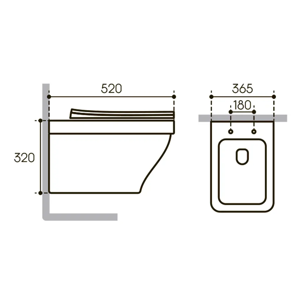 Фото 16 Инсталляция GROHE Rapid SL с клавишей 3 режима с клавишей матовый хром и унитаз подвесной ADT 52x37 белый глянцевый квадрат с выступом Фото 16 Инсталляция GROHE Rapid SL с клавишей 3 режима с клавишей матовый хром и унитаз подвесной ADT 52x37 белый глянцевый квадрат с выступом