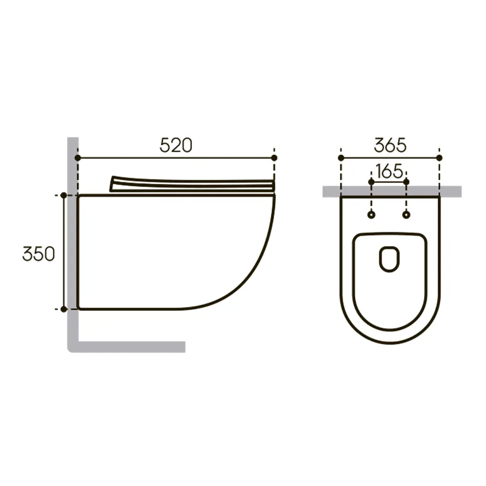 Фото 16 Инсталляция GROHE Rapid SL с клавишей 3 режима с клавишей матовый хром и унитаз подвесной ADT Long 52x36.5 Vortex белый матовый овал Фото 16 Инсталляция GROHE Rapid SL с клавишей 3 режима с клавишей матовый хром и унитаз подвесной ADT Long 52x36.5 Vortex белый матовый овал