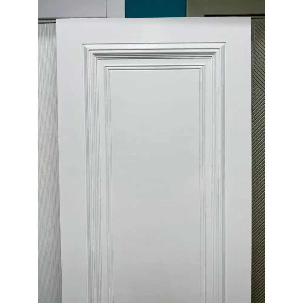 Фото 5 Межкомнатная дверь Wanmark Дебют-1 ДГ глухая 200x80см Эмаль цвет белый Фото 5 Межкомнатная дверь Wanmark Дебют-1 ДГ глухая 200x80см Эмаль цвет белый