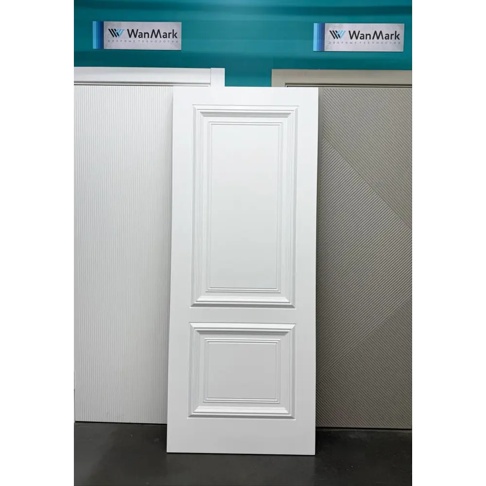 Фото 3 Межкомнатная дверь Wanmark Дебют-2 ДГ глухая 200x90см Эмаль цвет белый Фото 3 Межкомнатная дверь Wanmark Дебют-2 ДГ глухая 200x90см Эмаль цвет белый