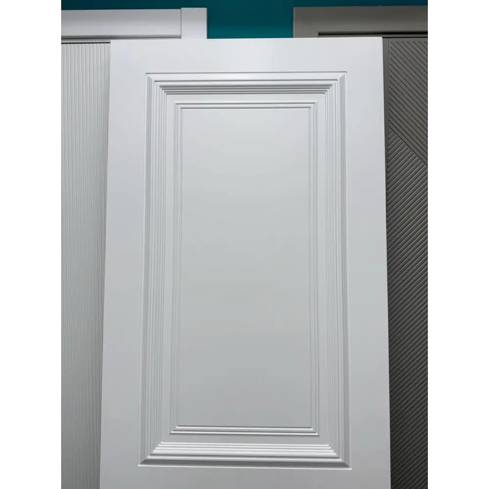 Фото 5 Межкомнатная дверь Wanmark Дебют-2 ДГ глухая 200x90см Эмаль цвет белый Фото 5 Межкомнатная дверь Wanmark Дебют-2 ДГ глухая 200x90см Эмаль цвет белый