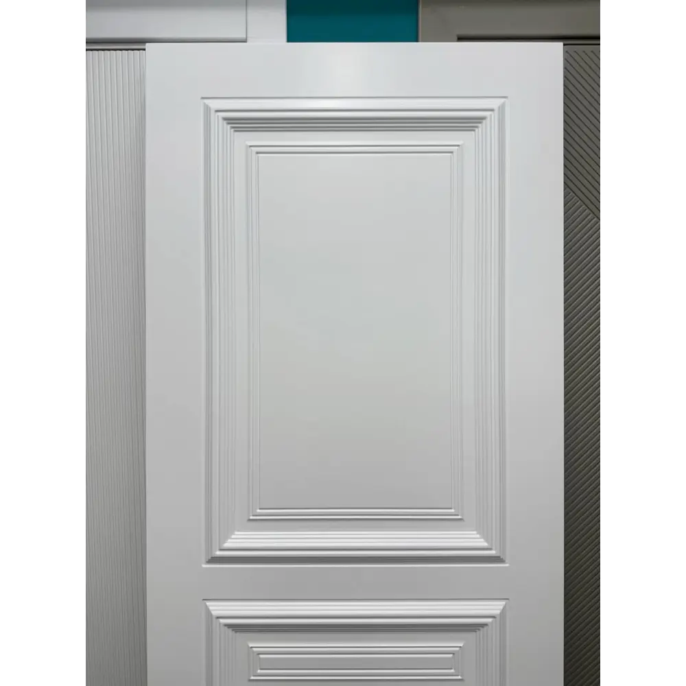 Фото 6 Межкомнатная дверь Wanmark Дебют-3 ДГ глухая 200x70см Эмаль цвет белый Фото 6 Межкомнатная дверь Wanmark Дебют-3 ДГ глухая 200x70см Эмаль цвет белый