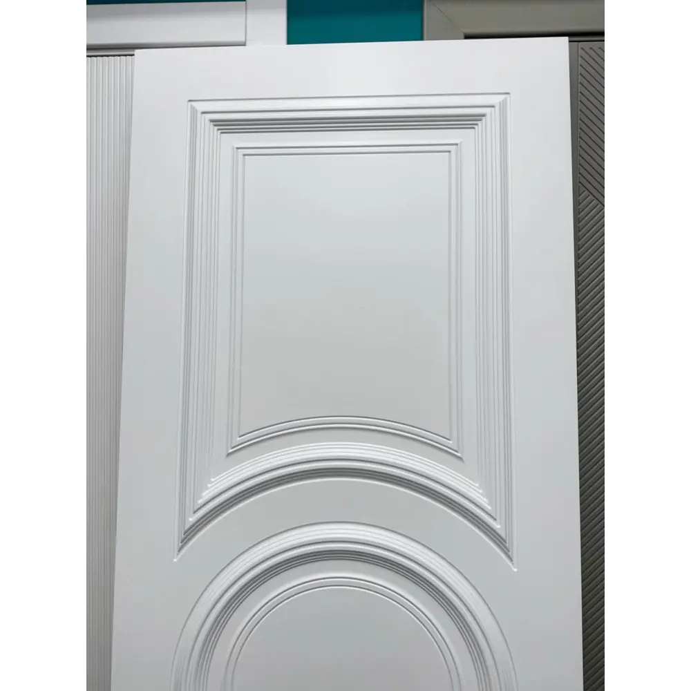 Фото 5 Межкомнатная дверь Wanmark Дебют-5 ДГ глухая 200x60см Эмаль цвет белый Фото 5 Межкомнатная дверь Wanmark Дебют-5 ДГ глухая 200x60см Эмаль цвет белый