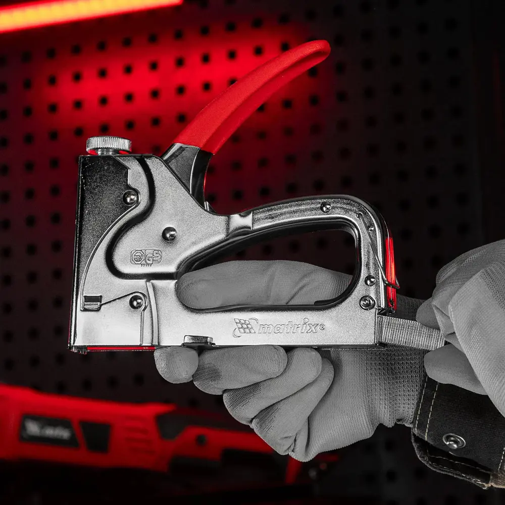 Фото 11 Степлер мебельный 4 в 1 Matrix тип 36-140-300-500 40901, 6-14 мм