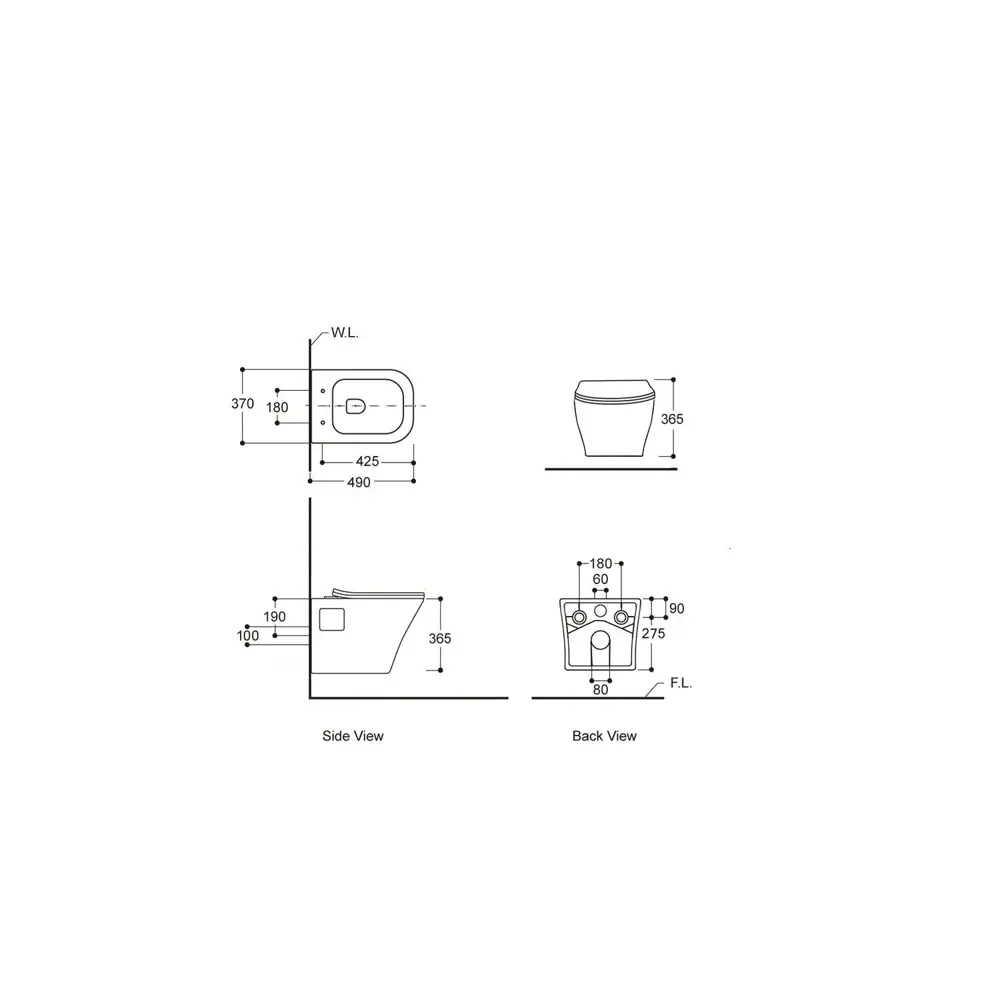 Фото 14 Инсталляции GROHE Solido 5 в 1 QuickFix с клавишей Arena Cosmopolitan с унитазом AVIMANO Promotion, быстросъемное сиденье, микролифт, белый Фото 14 Инсталляции GROHE Solido 5 в 1 QuickFix с клавишей Arena Cosmopolitan с унитазом AVIMANO Promotion, быстросъемное сиденье, микролифт, белый