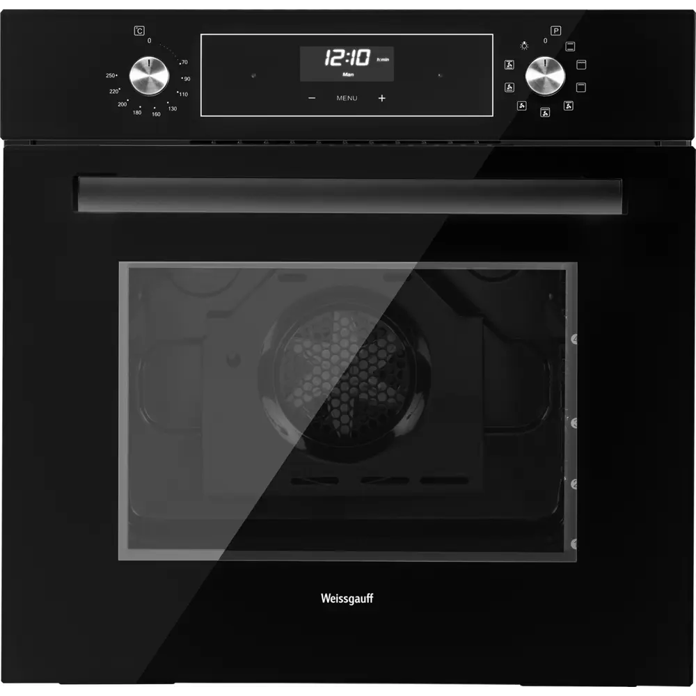 Фото 2 Электрический духовой шкаф Weissgauff EOA 39 PDB 59.5x57x57 см цвет черный Фото 2 Электрический духовой шкаф Weissgauff EOA 39 PDB 59.5x57x57 см цвет черный