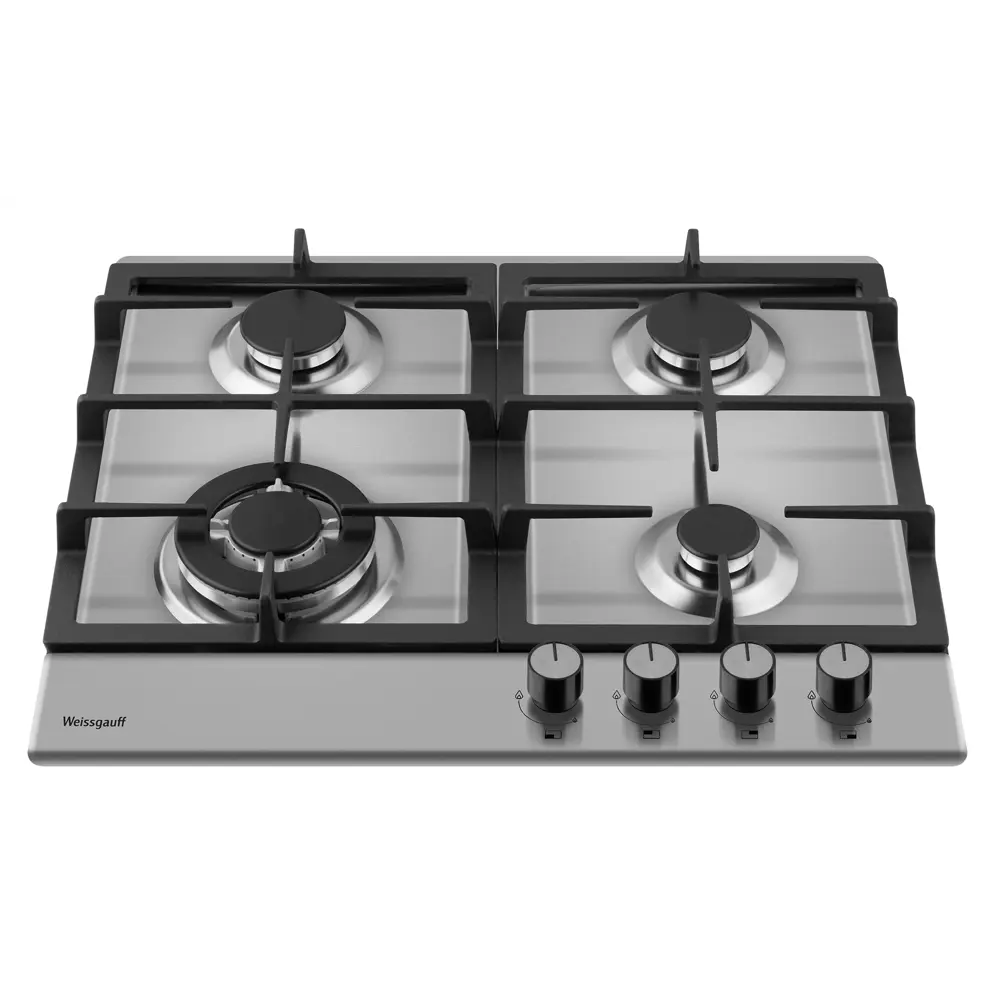 Фото 3 Газовая варочная панель Weissgauff HGG 641 XV 60 см 4 конфорки цвет нержавеющая сталь Фото 3 Газовая варочная панель Weissgauff HGG 641 XV 60 см 4 конфорки цвет нержавеющая сталь