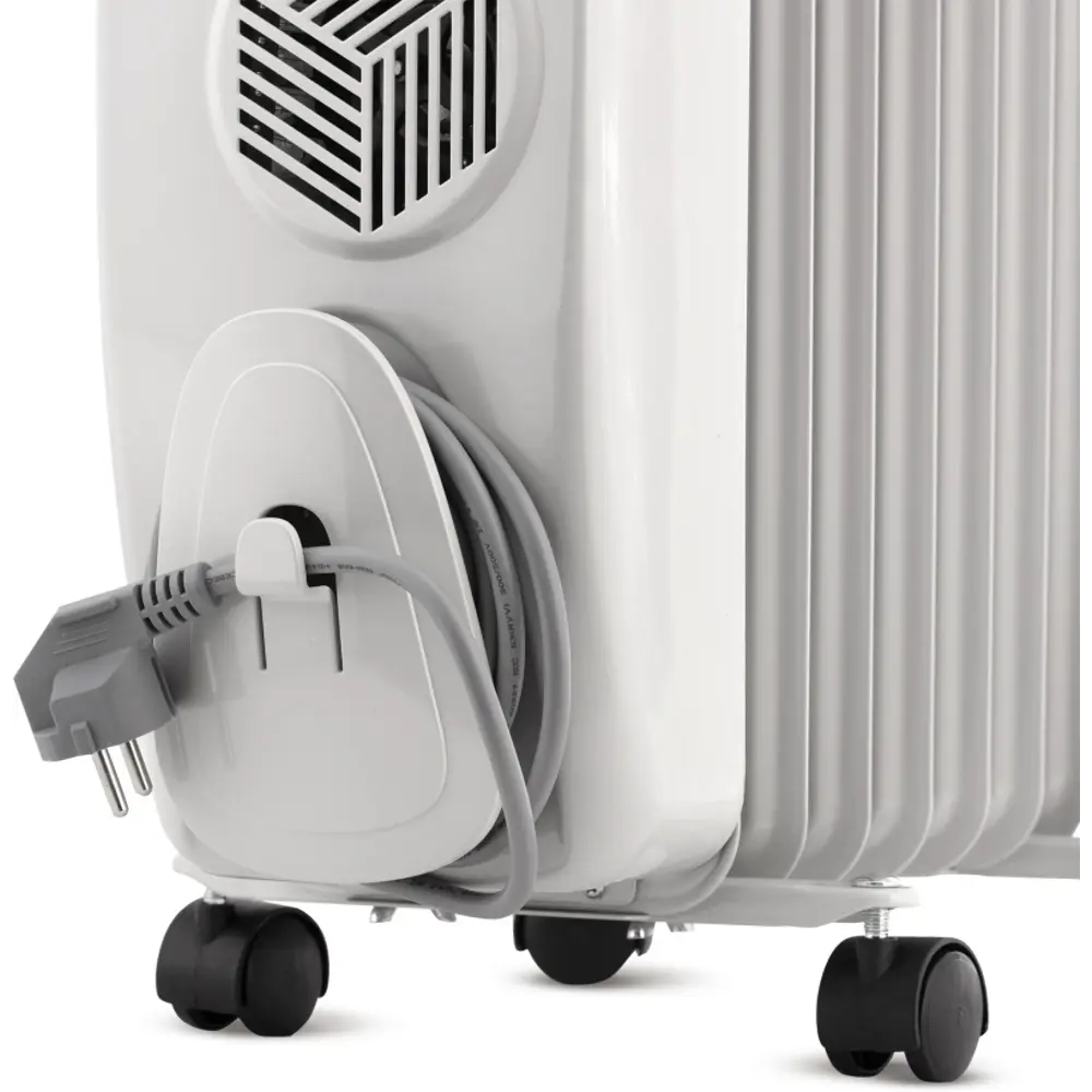 Фото 5 Обогреватель масляный Vitek VT-1704 с электронным термостатом 1500 Вт 7 секций цвет белый