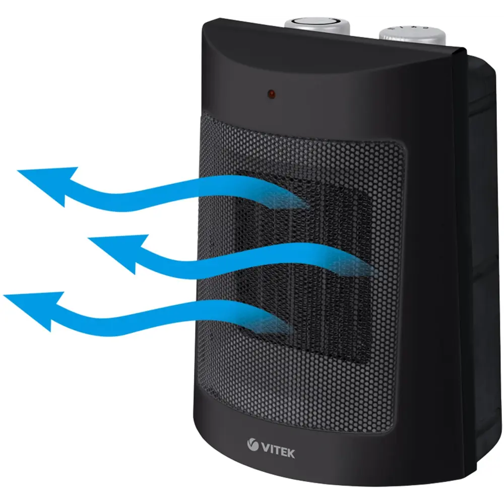 Фото 9 Тепловентилятор Vitek Midnight VT-2064 1800 Вт черный Фото 9 Тепловентилятор Vitek Midnight VT-2064 1800 Вт черный