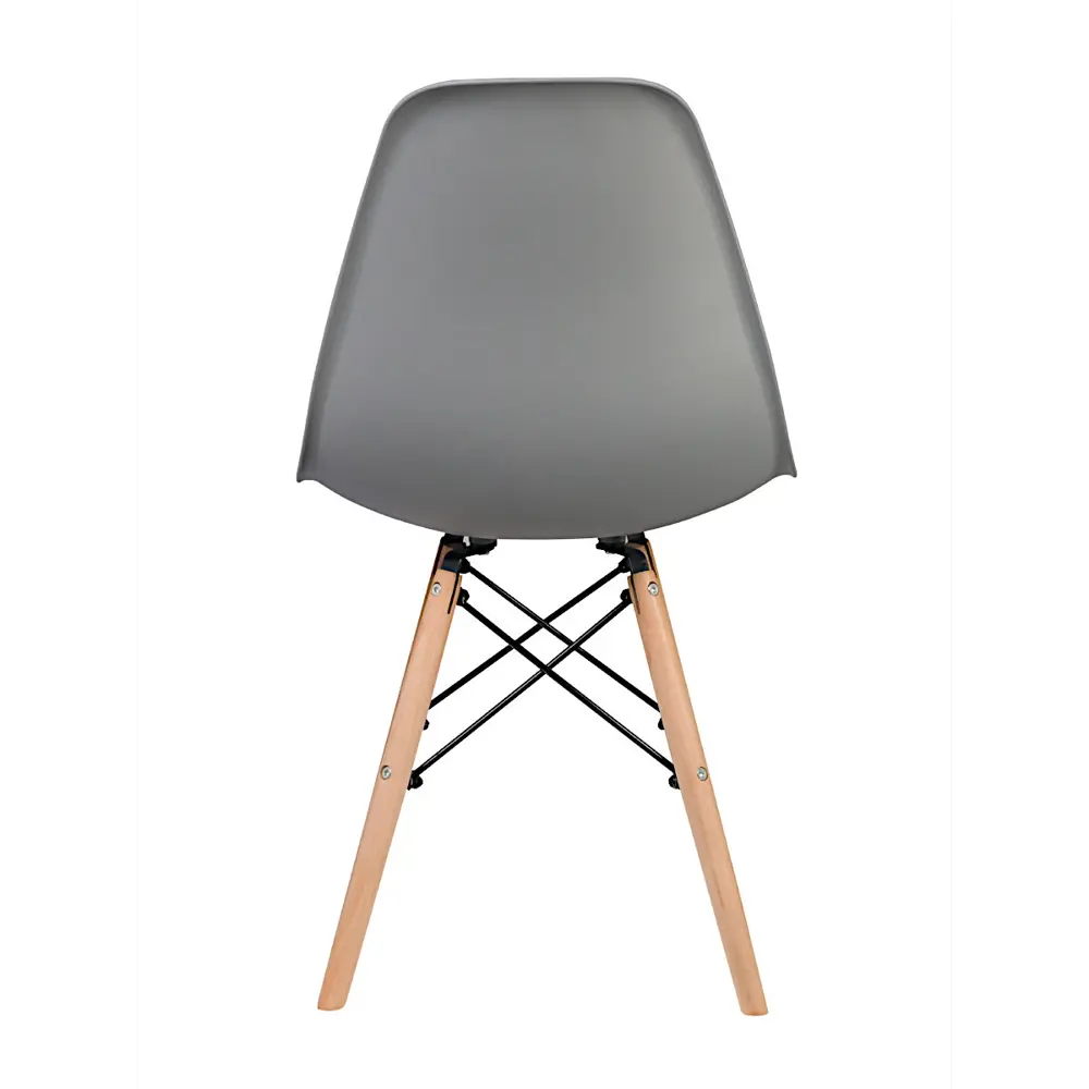 Фото 4 Стул кухонный Стулбержи со спинкой Eames 1 шт темно-серый Фото 4 Стул кухонный Стулбержи со спинкой Eames 1 шт темно-серый