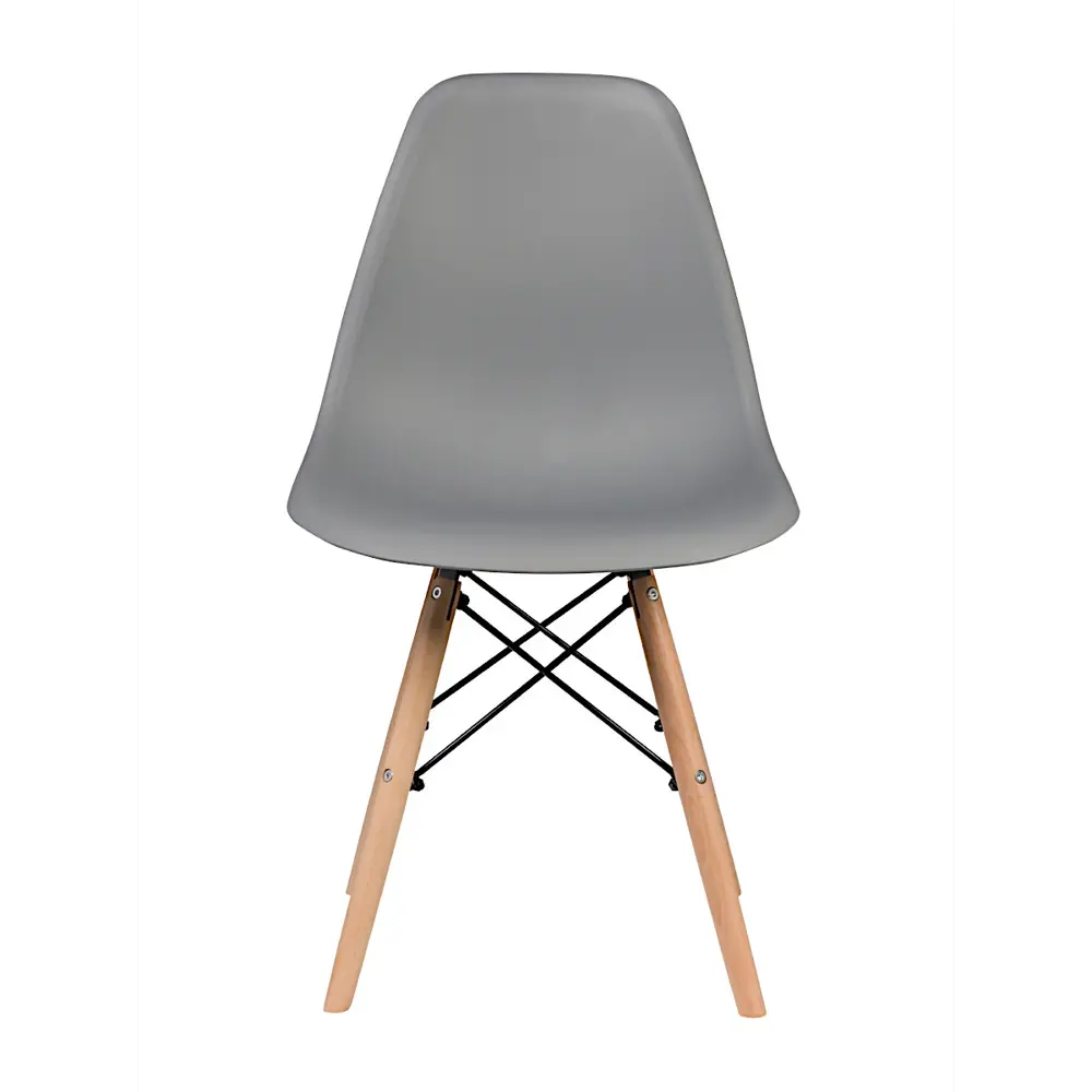 Фото 2 Стул кухонный Стулбержи со спинкой Eames 1 шт темно-серый Фото 2 Стул кухонный Стулбержи со спинкой Eames 1 шт темно-серый