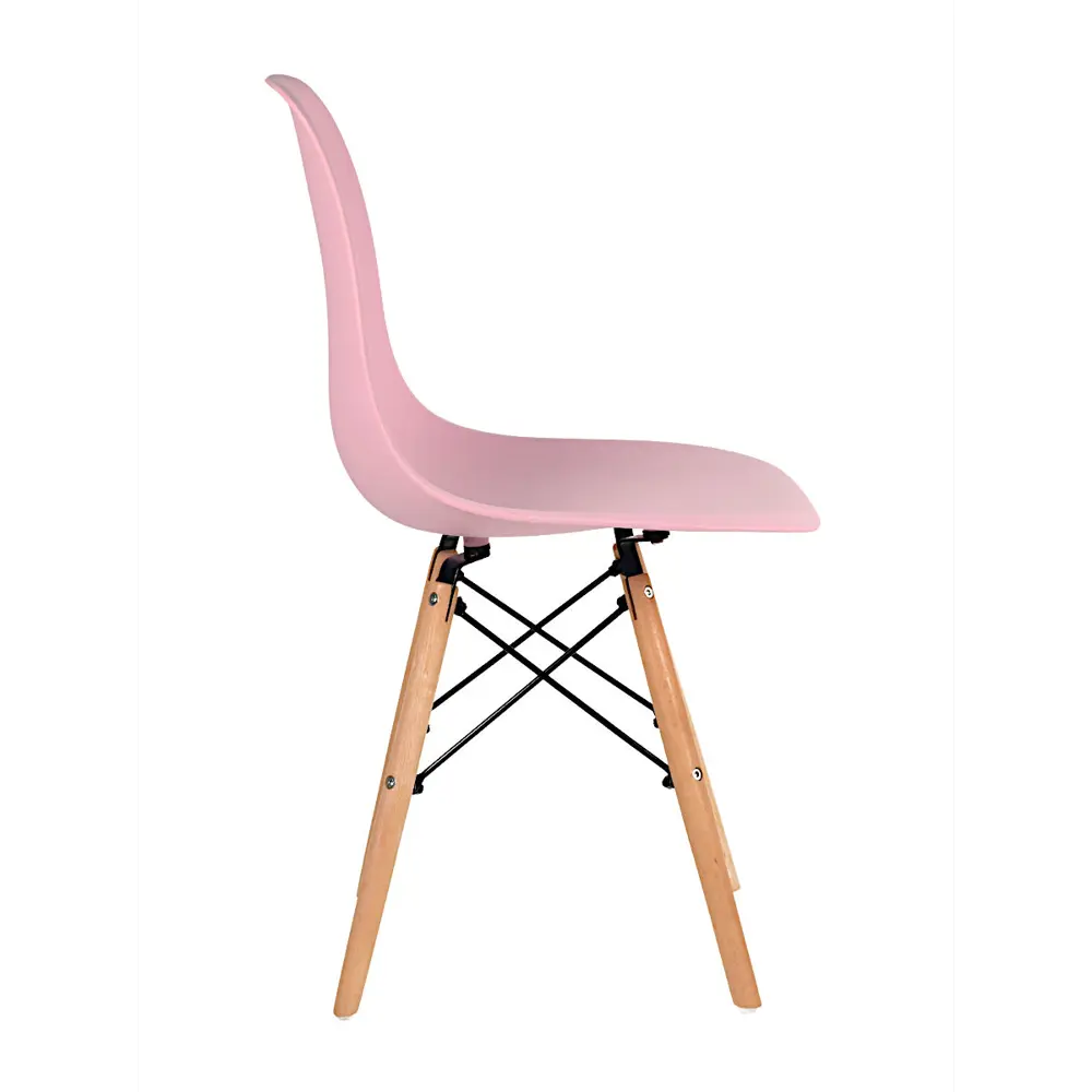Фото 3 Стул кухонный Стулбержи со спинкой Eames 1 шт розовый Фото 3 Стул кухонный Стулбержи со спинкой Eames 1 шт розовый