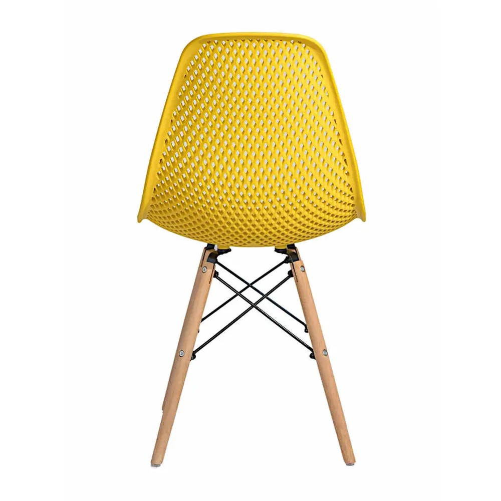 Фото 4 Стул кухонный Стулбержи со спинкой Eames Mesh 1 шт горчичный Фото 4 Стул кухонный Стулбержи со спинкой Eames Mesh 1 шт горчичный