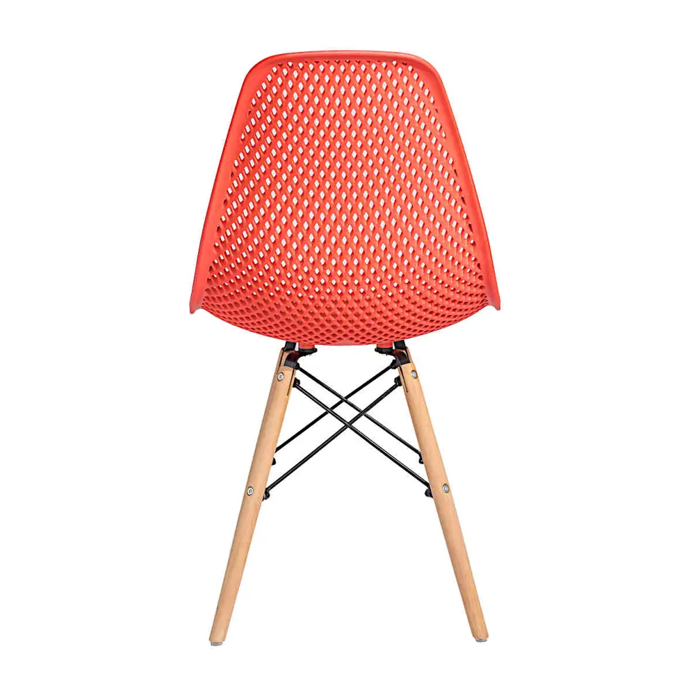 Фото 4 Стул кухонный Стулбержи со спинкой Eames Mesh 1 шт красный