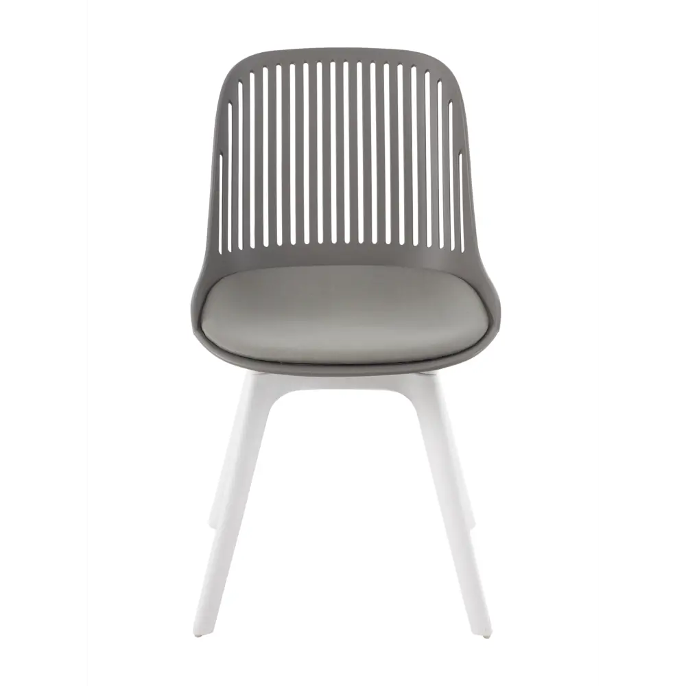 Фото 3 Стул для письменного стола кухни Стулбержи туалетного столика Grace Plus 1 шт серый опоры белые Фото 3 Стул для письменного стола кухни Стулбержи туалетного столика Grace Plus 1 шт серый опоры белые