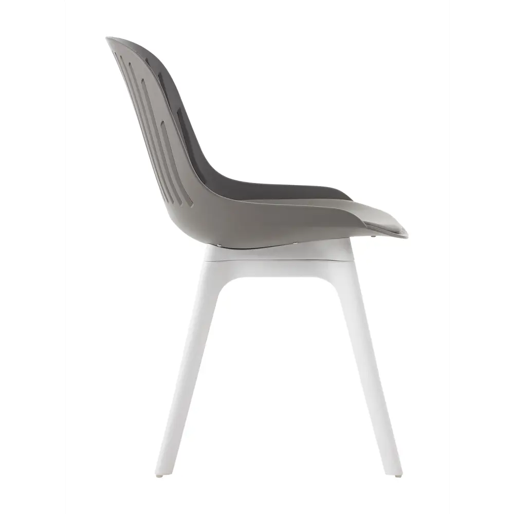 Фото 4 Стул для письменного стола кухни Стулбержи туалетного столика Grace Plus 1 шт серый опоры белые Фото 4 Стул для письменного стола кухни Стулбержи туалетного столика Grace Plus 1 шт серый опоры белые