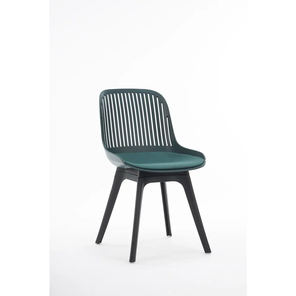 Фото Стул для письменного стола кухни Стулбержи туалетного столика Grace Plus 1 шт темно-зеленый опоры черные Фото Стул для письменного стола кухни Стулбержи туалетного столика Grace Plus 1 шт темно-зеленый опоры черные