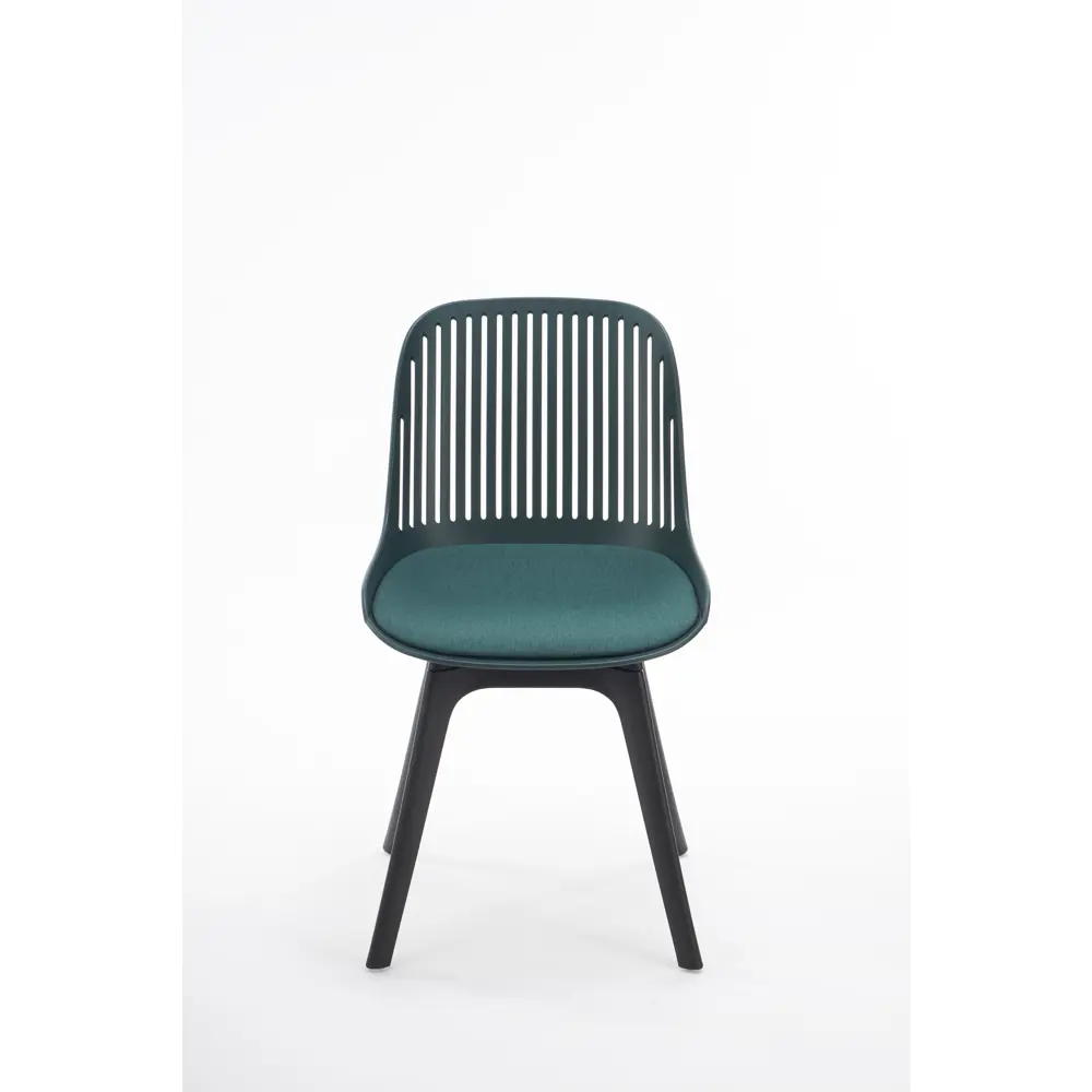 Фото 3 Стул для письменного стола кухни Стулбержи туалетного столика Grace Plus 1 шт темно-зеленый опоры черные Фото 3 Стул для письменного стола кухни Стулбержи туалетного столика Grace Plus 1 шт темно-зеленый опоры черные