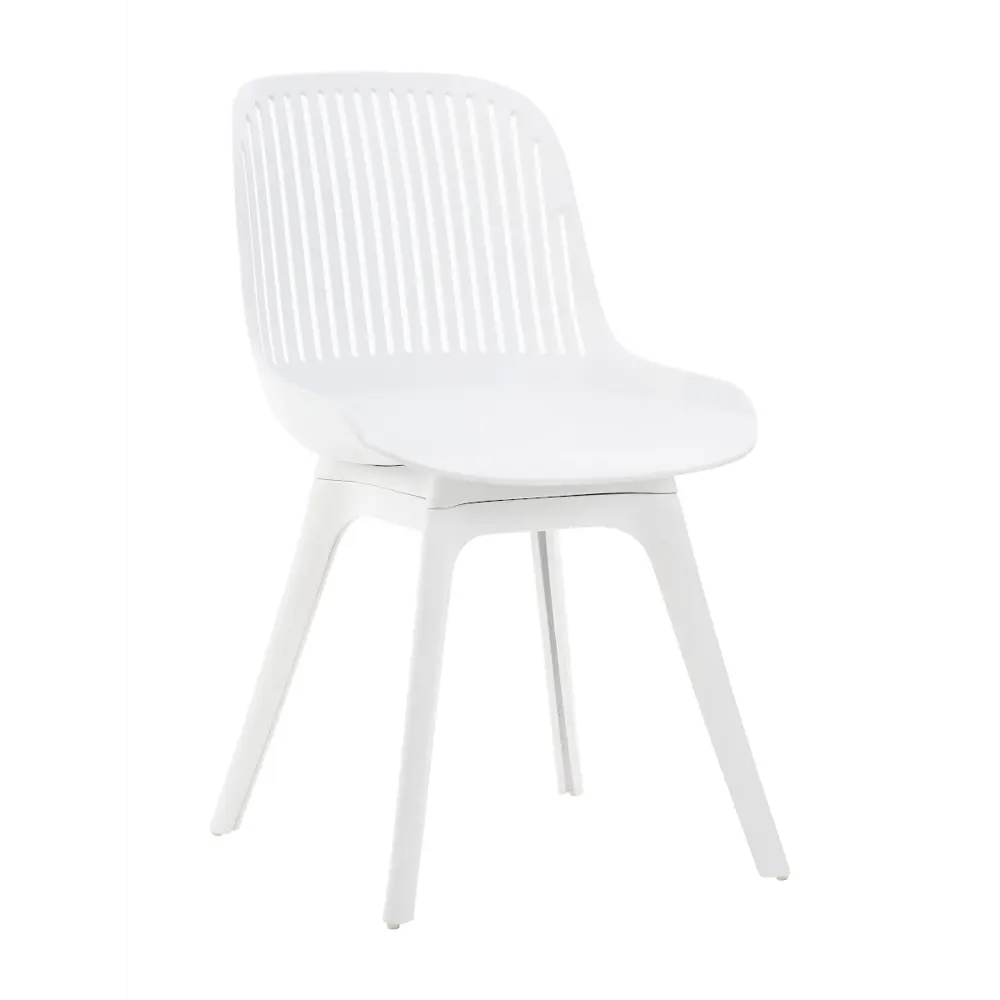 Фото Стул для письменного стола кухни Стулбержи туалетного столика Grace 1 шт белый опоры белые Фото Стул для письменного стола кухни Стулбержи туалетного столика Grace 1 шт белый опоры белые