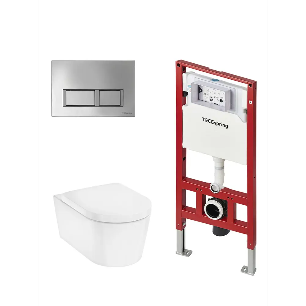 Фото 4 Комплект TECE spring инсталляция S955201 Hansgrohe унитаз подвесной 54x36 HGSET012белый Фото 4 Комплект TECE spring инсталляция S955201 Hansgrohe унитаз подвесной 54x36 HGSET012белый