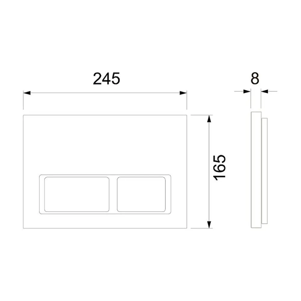 Фото 8 Инсталляция TECE spring Base с прямоугольными клавишами хром глянцевый унитаз подвесной ADT 52x37 микролифт белый матовый форма квадрат Фото 8 Инсталляция TECE spring Base с прямоугольными клавишами хром глянцевый унитаз подвесной ADT 52x37 микролифт белый матовый форма квадрат
