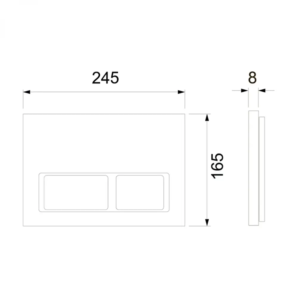 Фото 8 Комплект инсталляции Tece spring S955202C0120 с панелью смыва с прямоугольными кнопками цвет черный и унитаз 52.5x36, сиденье Soft-Close белый матовый Фото 8 Комплект инсталляции Tece spring S955202C0120 с панелью смыва с прямоугольными кнопками цвет черный и унитаз 52.5x36, сиденье Soft-Close белый матовый