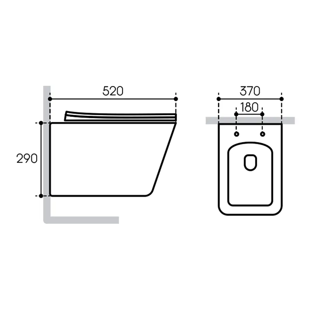 Фото 14 Инсталляция TECE spring с прямоугольными клавишами белый глянцевый унитаз подвесной безободковый ADT 52x37 микролифт белый матовый квадрат Фото 14 Инсталляция TECE spring с прямоугольными клавишами белый глянцевый унитаз подвесной безободковый ADT 52x37 микролифт белый матовый квадрат