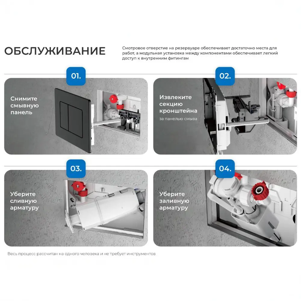 Фото 7 Комплект инсталляция с унитазом Iberica blanca IB.001M.BRA.231.1131 цвет белый Фото 7 Комплект инсталляция с унитазом Iberica blanca IB.001M.BRA.231.1131 цвет белый