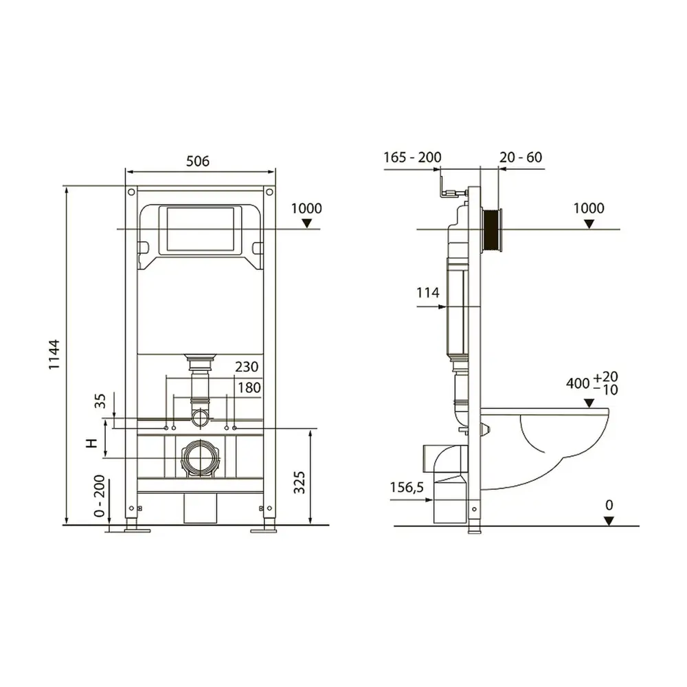 Фото 6 Комплект инсталляция с унитазом Tece S9551021000090 цвет белый Фото 6 Комплект инсталляция с унитазом Tece S9551021000090 цвет белый