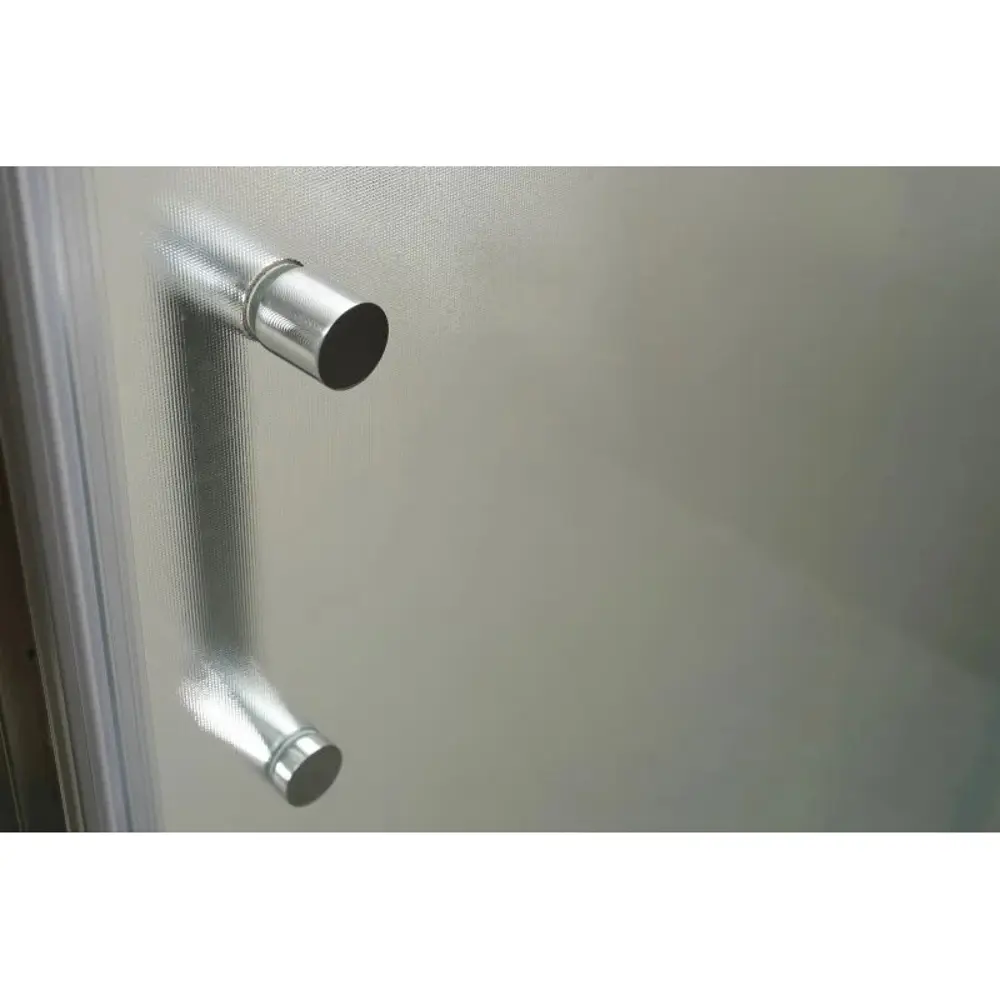 Фото 6 Душевой уголок Belbagno Uno 531214 прямоугольный 100x79см серебристый блеск профиль эффект стекла рифленый