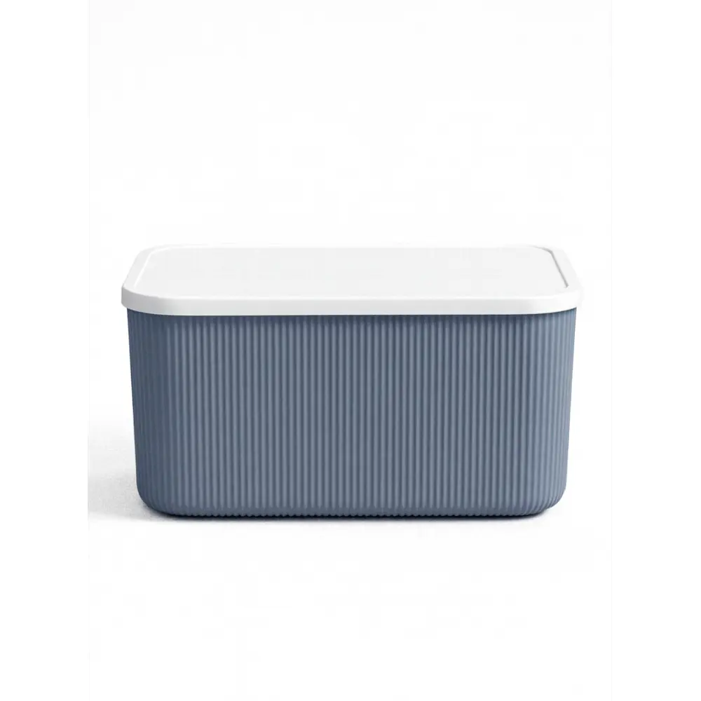 Фото Корзина для белья Primanova Рица 13.5 л цвет серый