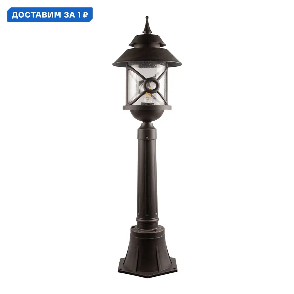 Фото Фонарный столб уличный Loft it Prato Lf_100021_800 100 Вт 80 см IP55 цвет черный