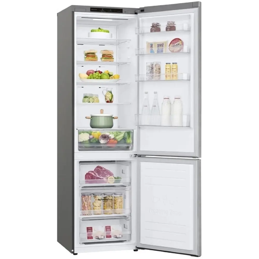 Фото 2 Холодильник Lg GA-B509MCZL 59x203 см цвет серый / серебристый Фото 2 Холодильник Lg GA-B509MCZL 59x203 см цвет серый / серебристый