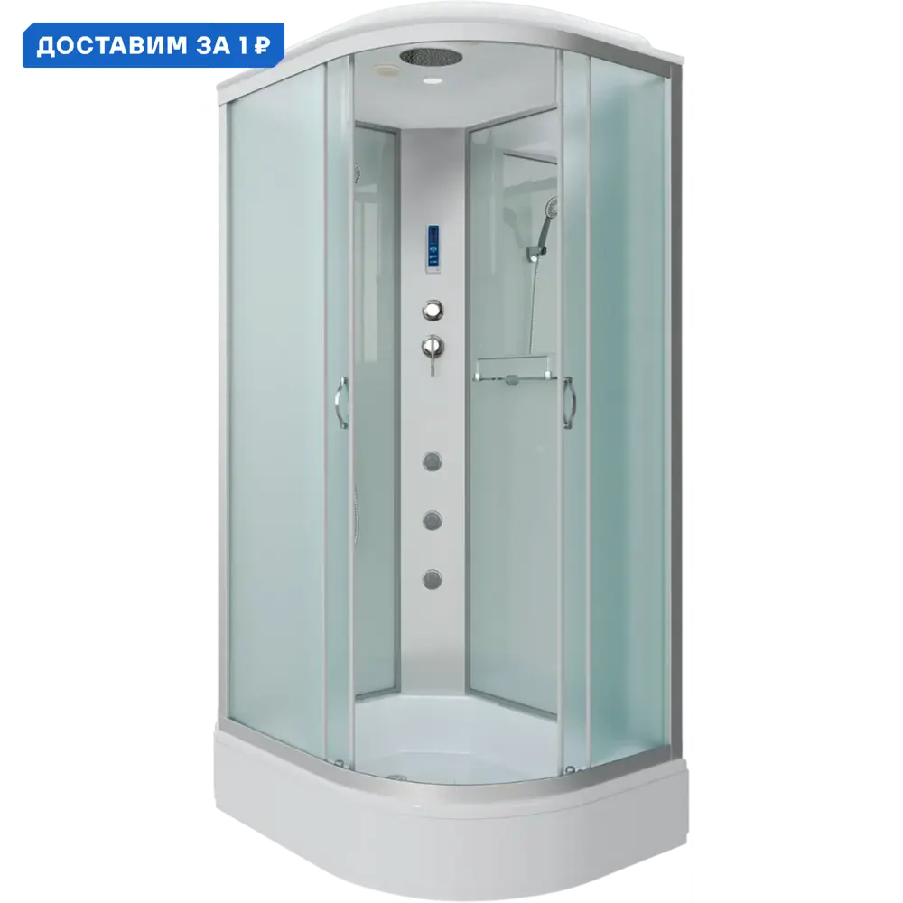 Фото Душевая кабина Niagara 339744lf средний поддон 90x70 см ассиметричный Фото Душевая кабина Niagara 339744lf средний поддон 90x70 см ассиметричный