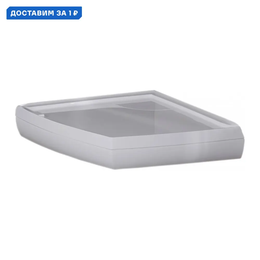 Фото Душевой поддон Aquanet Delta 19518 ассиметричный акрил 88x99см