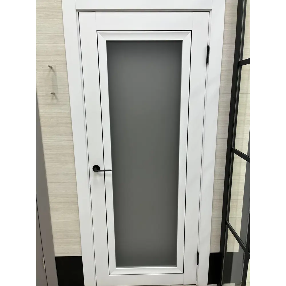 Фото 3 Дверь межкомнатная Uberture Деканто 2 90x200см пленка ПВХ цвет белый без замка и петель Фото 3 Дверь межкомнатная Uberture Деканто 2 90x200см пленка ПВХ цвет белый без замка и петель