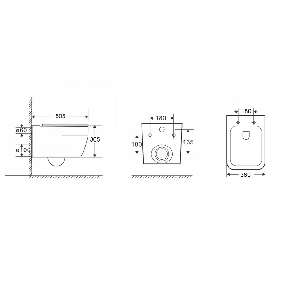 Фото 6 Комплект инсталляция 3 в 1 Enio Tecnico EN8050052 с унитазом подвесным Vicino EN9170544 и кнопка хром Cubo Фото 6 Комплект инсталляция 3 в 1 Enio Tecnico EN8050052 с унитазом подвесным Vicino EN9170544 и кнопка хром Cubo